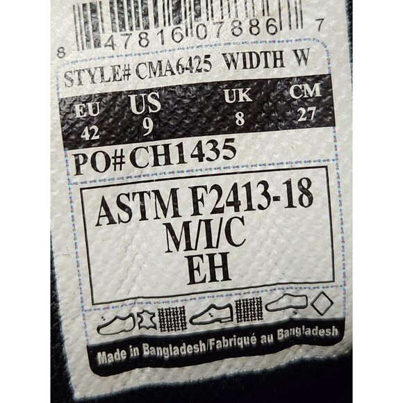 Carhartt Force 6" Work Boots – Men’s 9 Wide | Waterproof | Nano Composite Toe - Picture 3 of 11